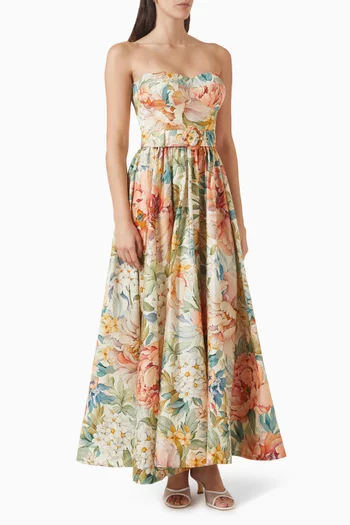 Elise Printed Maxi Dress