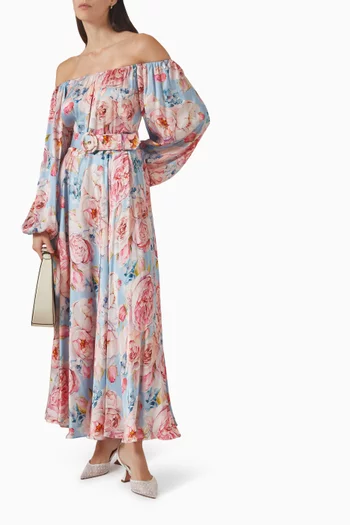 فستان تشارليز بحزام