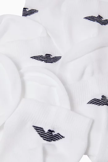 طقم جوارب بشعار الماركة، 3 أزواج