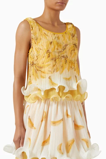 Bathers Flutted Pleat Cami Top