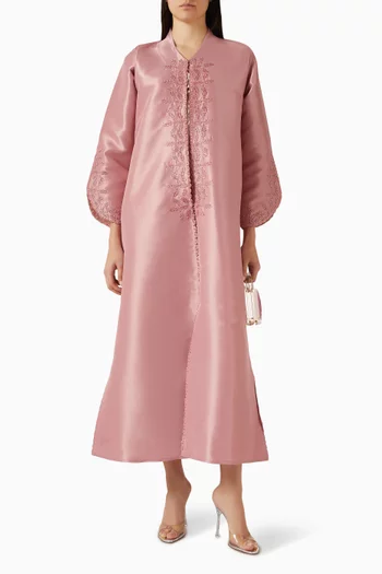 Bead-embellished Abaya