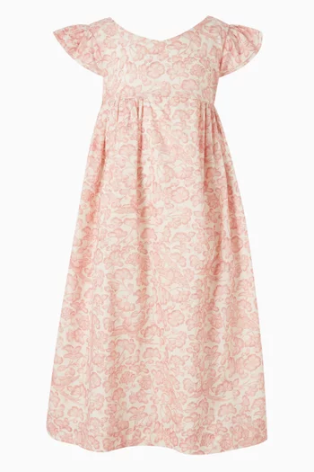 فستان غالنتين قطن