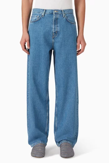 Rider Straight-leg Jeans in Denim