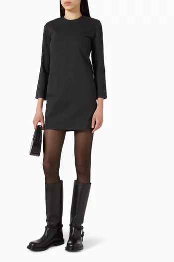 فستان جيرسيه بقصة قصيرة