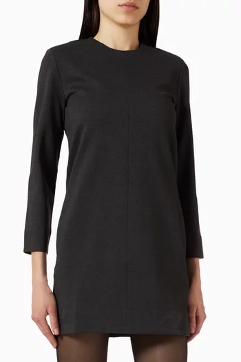 فستان جيرسيه بقصة قصيرة