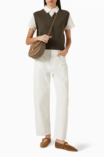 بنطال جينز باي دينم بقصة ساق أسطوانية