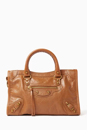 Small Le City Bag in Arena Lambskin