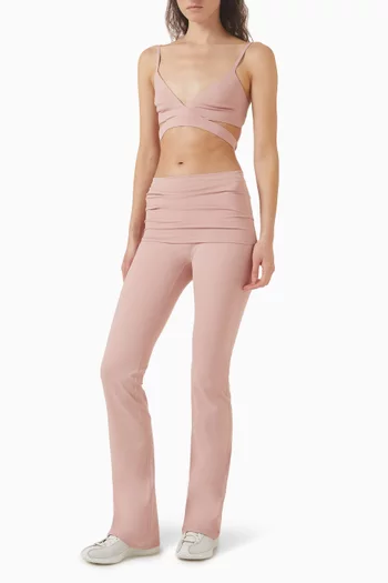 حمالة صدر بتصميم ملفوف في الأمام مجموعة مت