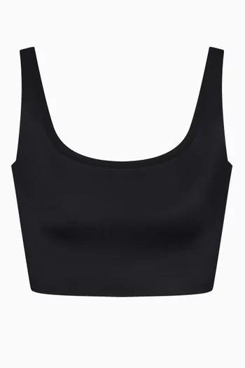 Shine Scoop Neck Bra Top