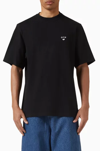 Heart Logo T-shirt in Cotton
