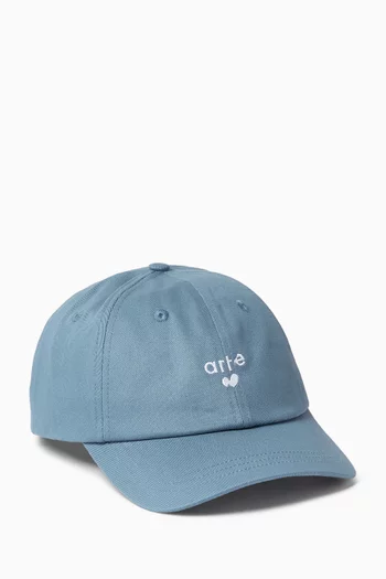 Heart Logo Cap in Cotton