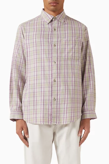 Checked Ombre Shirt
