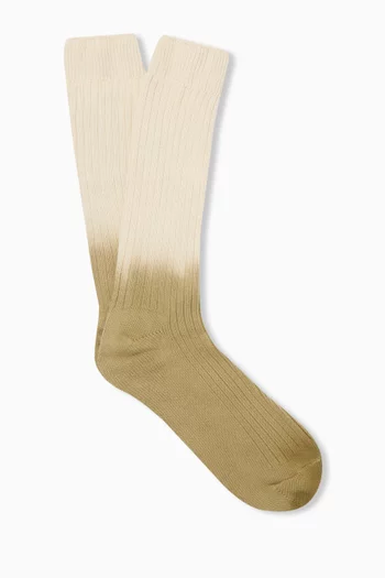 Dip-dye Socks