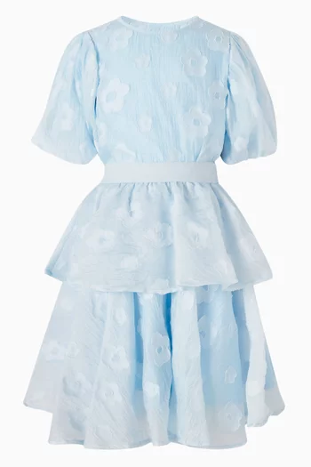 Beth Floral-print Ruffled Skirt