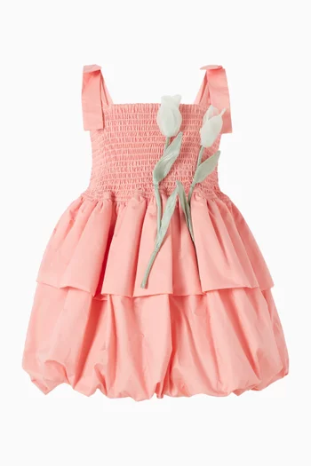 Zana Flower Smocked Dress