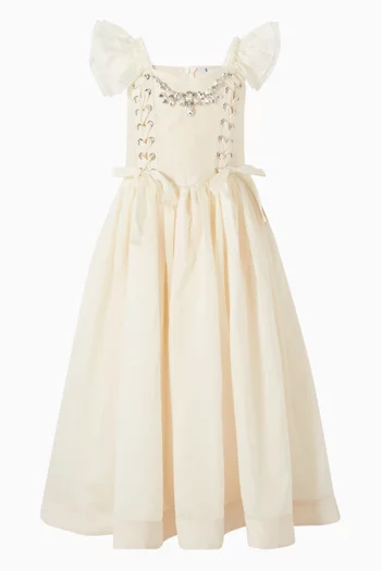 Victoria Lace-up Dress