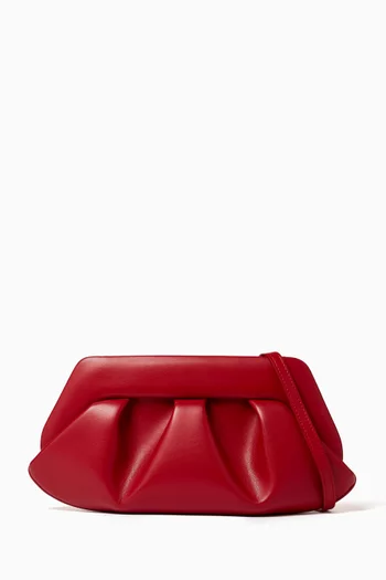 كلاتش بيوس بتصميم مستطيل جلد صناعي