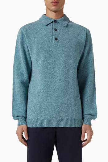Polo Shirt in Lambswool