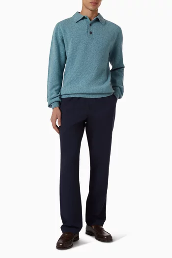 Polo Shirt in Lambswool