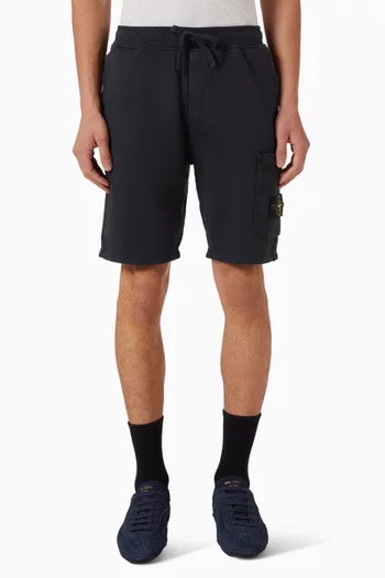 Logo Sweatshorts in Cotton-fleece