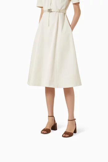 Logo 80 sandals in Suede