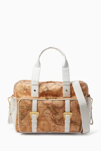 حقيبة مستلزمات أطفال بنقشة