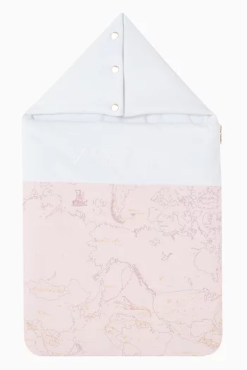Map-print Sleeping Bag