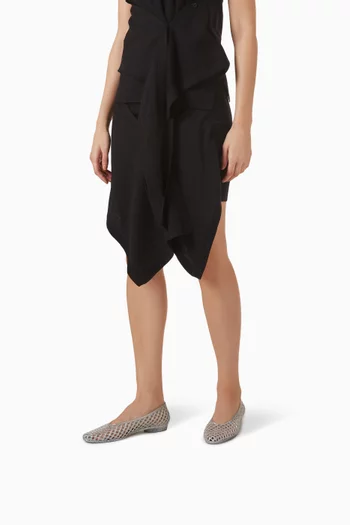 Allure Ballerina Flats in Rubber Jelly