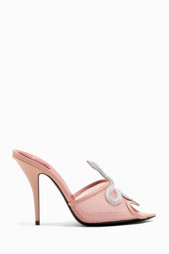 Coeur 105 Sandals in Vipère Mesh