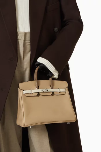 حقيبة بيركين 25 جلد ايبسوم غير مستعملة