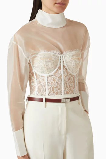 حزام كيلي 18 جلد ناعم غير مستعمل