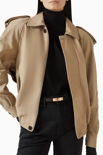 حزام كيلي 18 جلد ايبسوم غير مستعمل