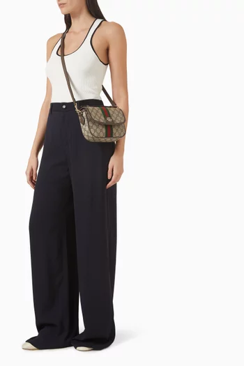 Ribbed Tank Top in Viscose Blend