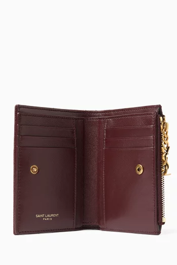 Cassandre Bijou Wallet in Grained Leather