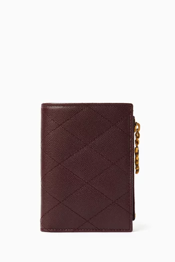 Cassandre Bijou Wallet in Grained Leather