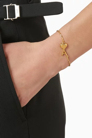 ADC Bracelet in Gold-finish Brass