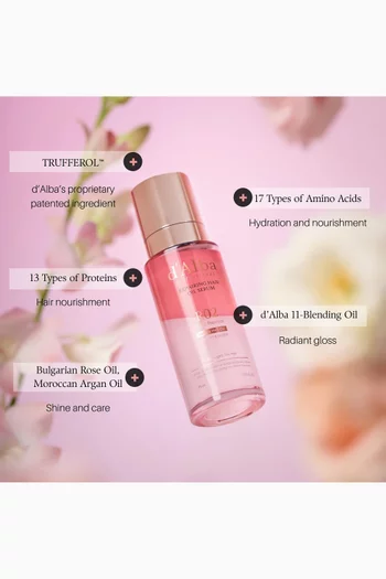 سيروم وزيت احترافي لإصلاح الشعر بزهرة الفريزيا، 75 ملل