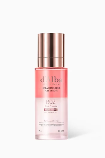 سيروم وزيت احترافي لإصلاح الشعر بزهرة الفريزيا، 75 ملل