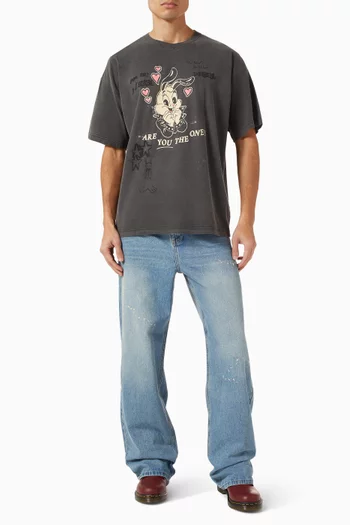 تي شيرت ذا وان فيديد قطن