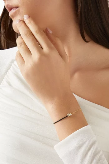 Baguette Diamond Thread Bracelet in 18kt Gold