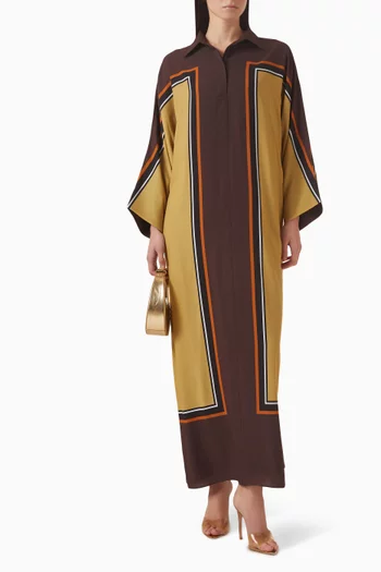 قفطان شيرين مزيج حرير