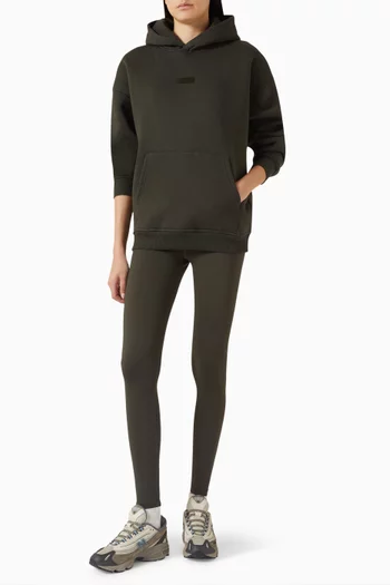 Active Oversized Hoodie in Organic Cotton Blend