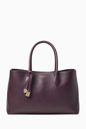 London Tote Bag in Pebble Leather