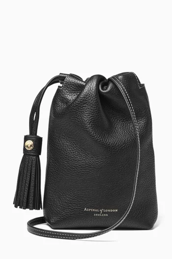 حقيبة كروس هدسون جلد حُبيبي لين 