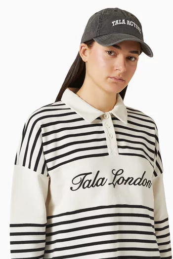 Active Embroidered Cap in Cotton