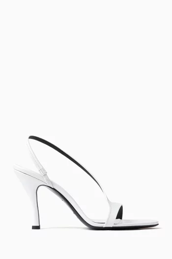 صندل أروى بكعب 85 مم جلد ناعم