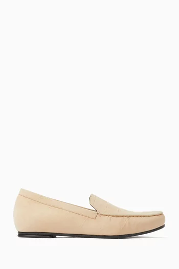 حذاء بيزارو سهل الارتداء شمواه بنقشة جلد التمساح