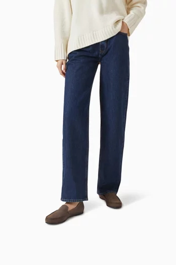 حذاء بيزارو سهل الارتداء شمواه بنقشة جلد التمساح