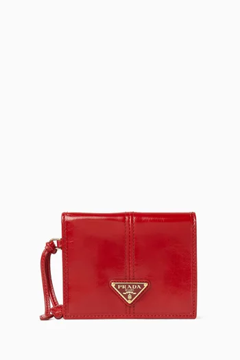 Logo Wallet in Leather