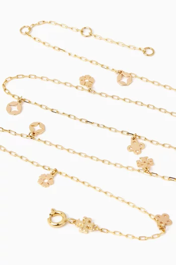 Kira Clover Charm Necklace